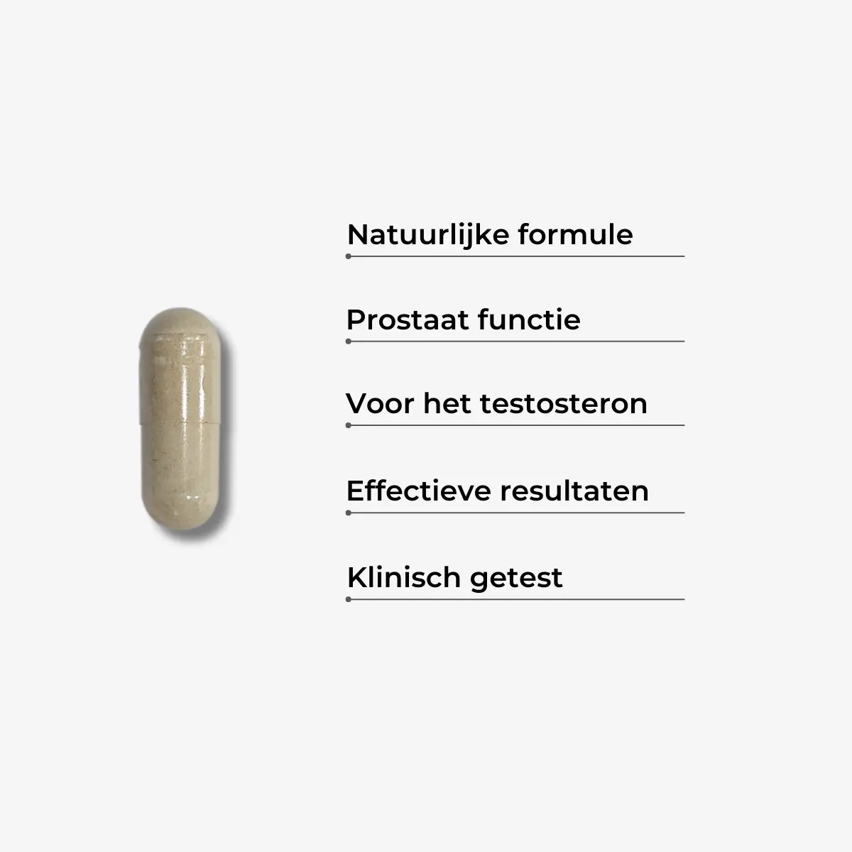 Supplement prostaat
